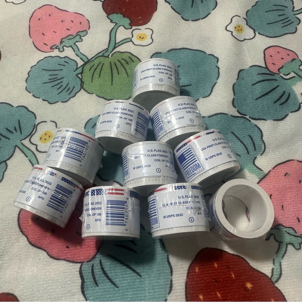 US Forever Stamps 4 Rolls